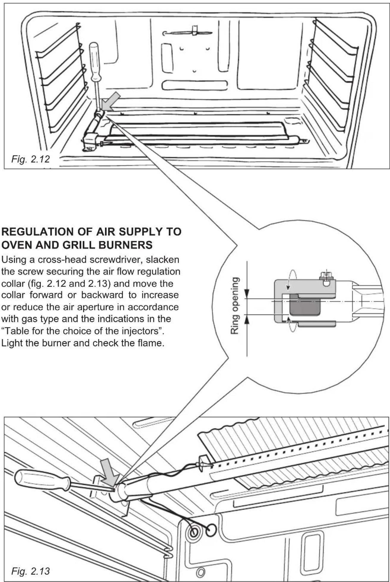 Elba Excellence EX 106 FG - b) grill burner - 2