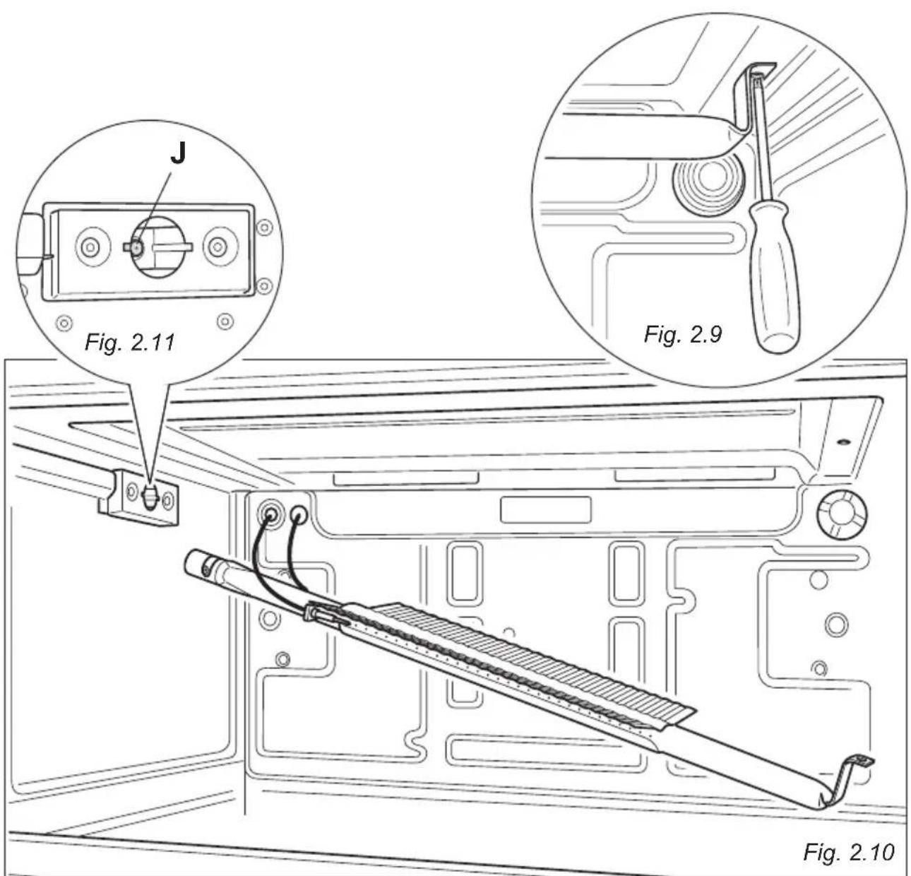 Elba Excellence EX 106 FG - b) grill burner - 1