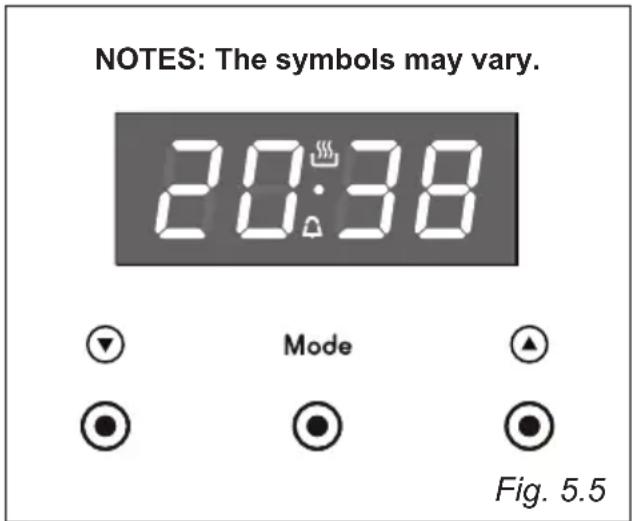 Elba Excellence EX 106 FG - CLOCK and TIMER with "TOUCH CONTROL" KEYS - 1