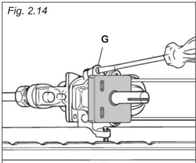 Elba Excellence EX 106 FG - ADJUSTMENT OF THE OVEN BURNER MINIMUM - 1
