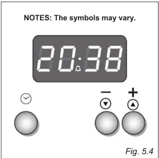 Elba Excellence EX 106 FG - SETTING THE FREQUENCY OF THE ALARM SOUND - 1