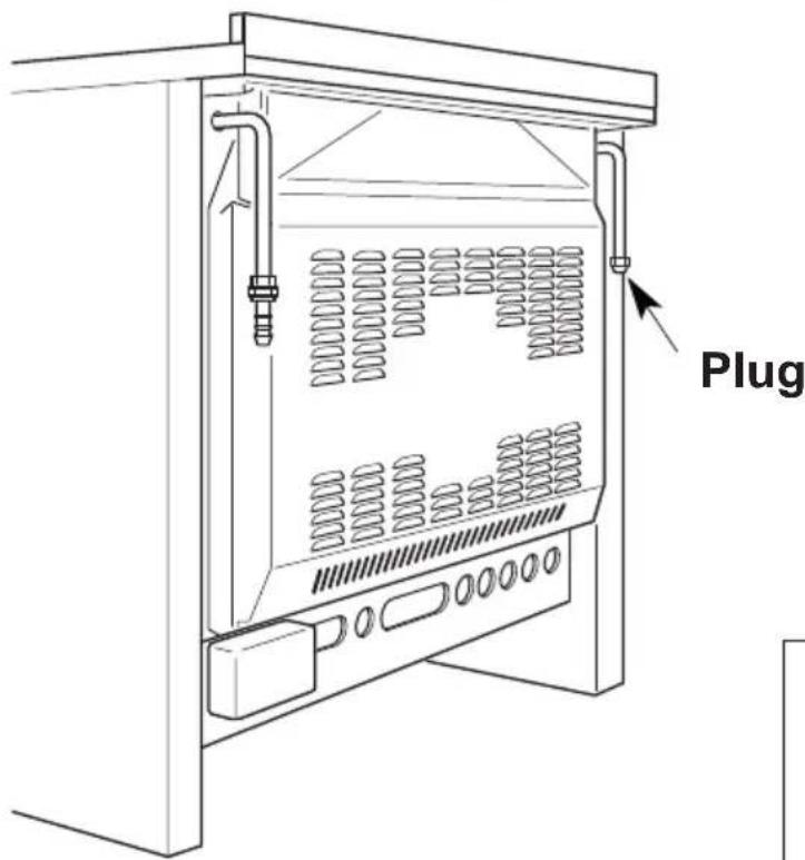 Elba Excellence EX 106 FG - CONNECTING THE APPLIANCE TO THE GAS SUPPLY - 1