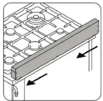 BERTAZZONI HER486BTFEPAVT - INSTALLING BACKGUARD (OPTIONAL) - 7