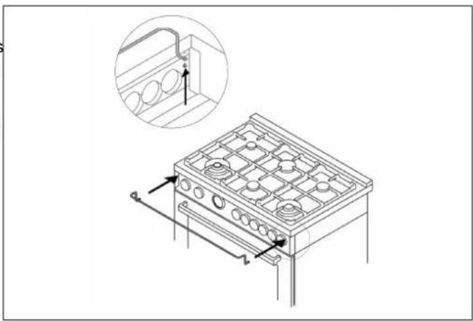BERTAZZONI HER486BTFEPAVT - INSTALLING THE WORKTOP FRONTGUARD - 1