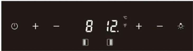 Summit ALFD24WBVPANTRY - Control Panel with LED Display - 1