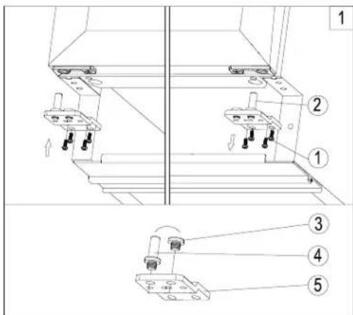 Summit SCR615TDCSS - Reversing the Lower Door Swing of your Appliance - 1