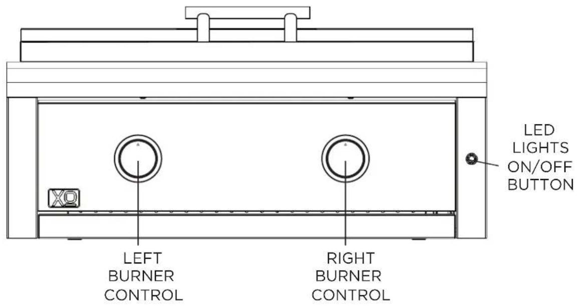 XO XOGRIDDLE30N - CONTROLS - 1