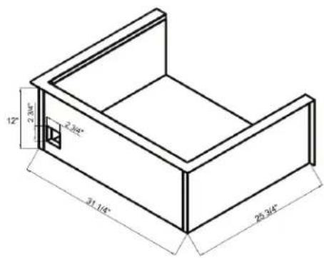 XO XOGRILL30L - BUILT-IN SLEEVE - 5