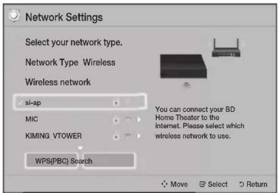 SAMSUNG HT-J5556K - Wireless Network - 1