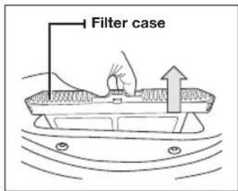 SAMSUNG SDC3C803 - CLEANING THE FILTER CASE(图) - 1