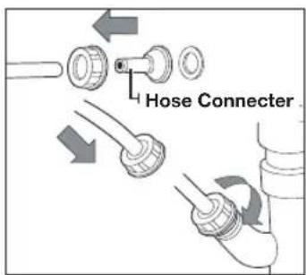SAMSUNG SDC3C803 - Connecting the direct-hose - 2