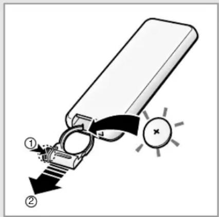 Diagram illustrating a mechanical or electrical device with labeled components and directional arrows indicating motion or force.