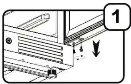 XO XOU2470WGB - REVERSING THE DOOR - 1