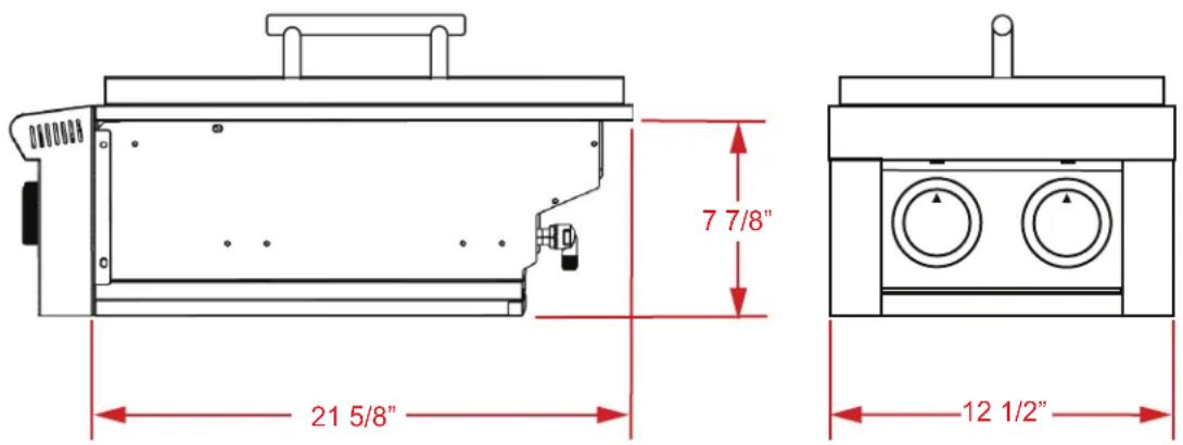 XO XOGSIDEBXLTL - PRODUCT SPECIFICATIONS - 1