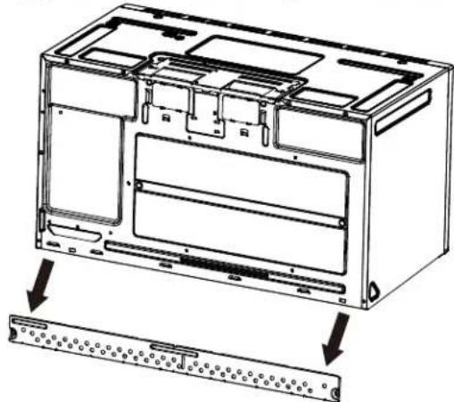 XO XOOTR30BS - Step 5: Option B - Attach the mounting plate to the wall - 2