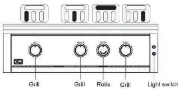 XO XOGRILL40XLTL - XOGRILL32XLT - 1