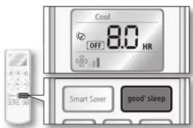SAMSUNG AQ09CAX - good'sleep mode - 3
