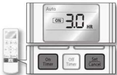 SAMSUNG AQ09CAX - On timer - 2