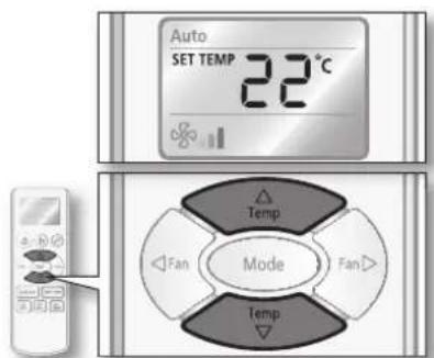 SAMSUNG AQ09CAX - Turning on/off your air conditioner without the remote control. - 3
