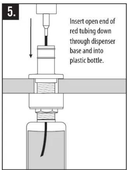 Waterstone 5900 - INSTALL SOAP/LOTION DISPENSER (OPTIONAL) - 5