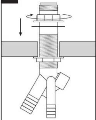 Waterstone 5900 - INSTALL DUAL PORT AIR GAP (OPTIONAL) - 4