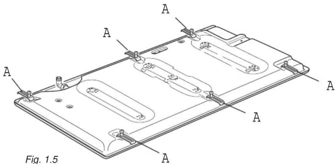 Elba Elementum EN90-400 XD - FASTENING THE COOKER TOP (fig. 1.5) - 2