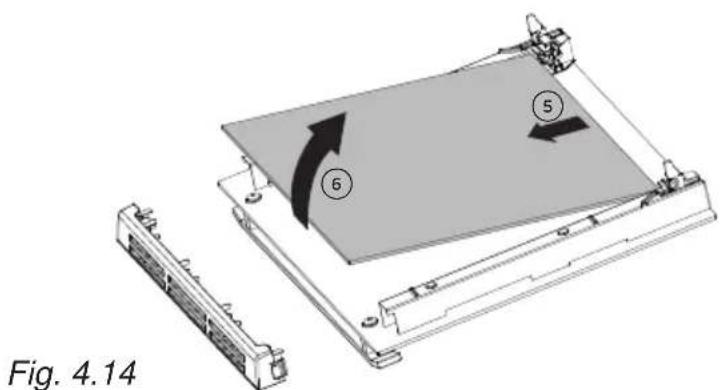 Elba Elementum E 5 XLX GE - To remove the middle pane (some models only) - 1