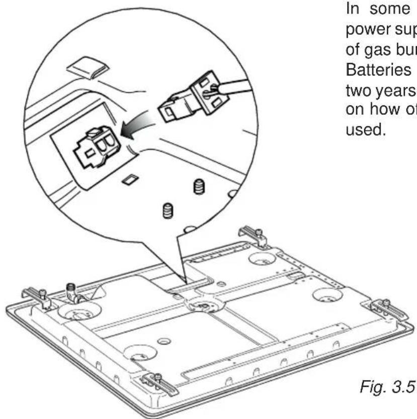 Elba Elementum ENF60-300 XD - Battery for electric ignition models - 1