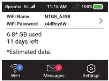 NETGEAR MR5200A - To connect to the Internet: - 1