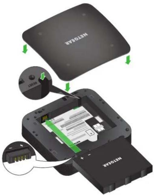 NETGEAR MR5200A - To replace a SIM card: - 2