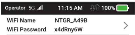 NETGEAR MR5200A - Manage WiFi - 1