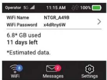 NETGEAR MR5200A - To set up Always-on WiFi: - 1