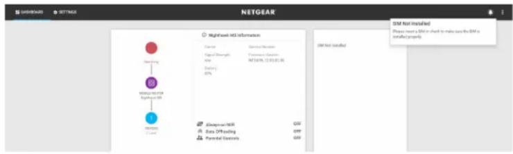 NETGEAR MR5200A - To view alerts from the mobile router web page: - 1
