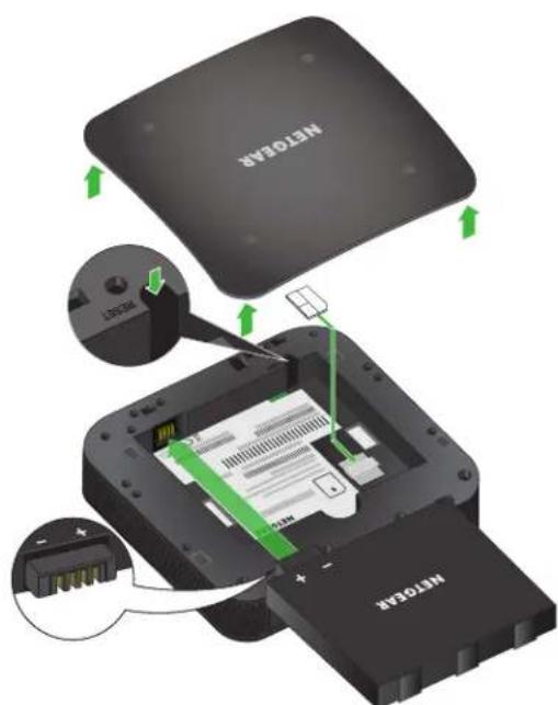 NETGEAR MR5200A - To set up your mobile router: - 1