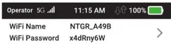 NETGEAR MR5200A - View Messages From the Mobile Router - 1