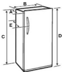 SAMSUNG RR19J2414VL - Selecting the best location for the Refrigerator - 1