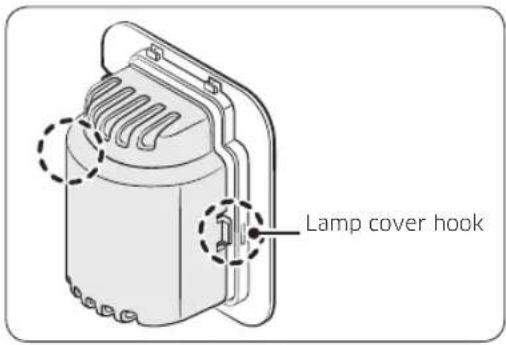 SAMSUNG RR19M1712RJ - Replacing the Bulb lamp - 1