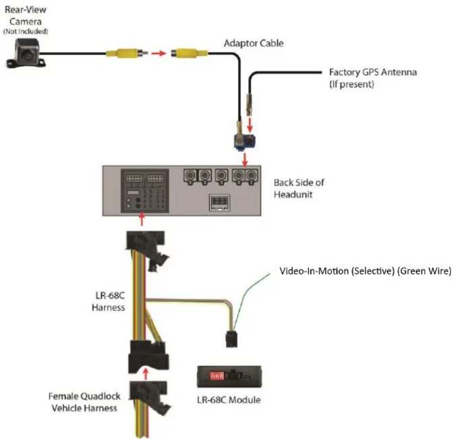 CRUX RVCLR-68C - Wiring Diagram - 1