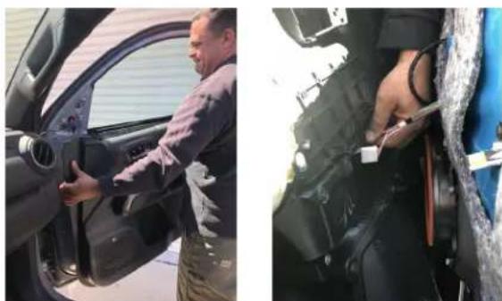 CRUX RFM-TYS - Side Mirror Mounted Camera Installation: - 4
