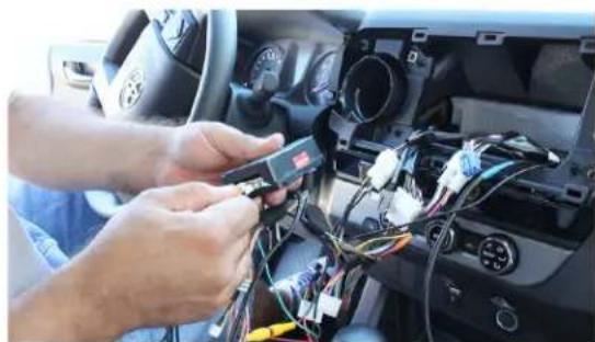 CRUX RFM-TYS - Side Mirror Mounted Camera Installation: - 12