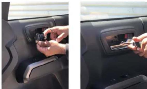 CRUX RFM-TYS - Side Mirror Mounted Camera Installation: - 2