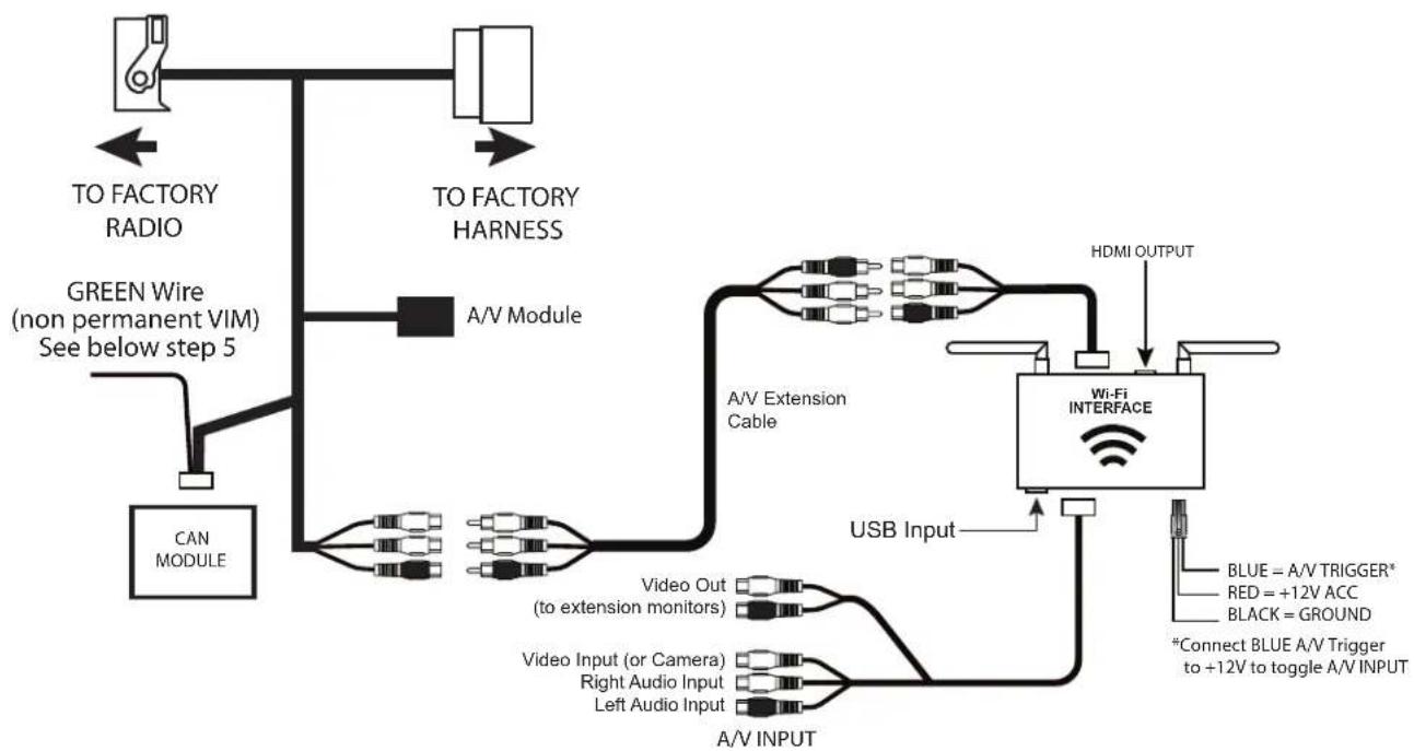 CRUX WVICH-03 - INSTALLATION DIAGRAM: - 1