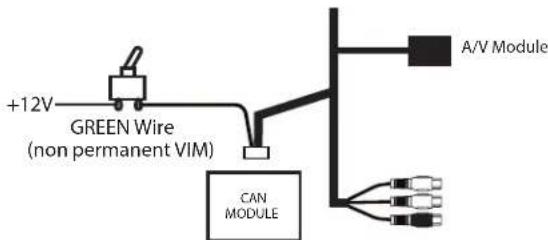 CRUX WVICH-03 - SWITCHING TO THE A/V INPUT - 2