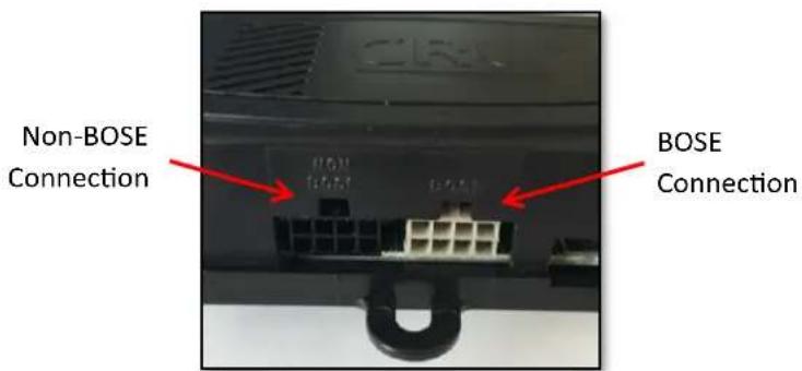 CRUX DKGM-51 - SELECTING THE AUDIO SYSTEM: - 1