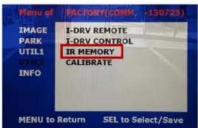 CRUX RVCAD-81B - UTIL1 Settings - 7