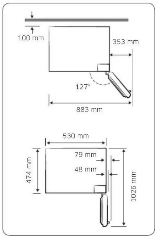 SAMSUNG RR22M2Z7YR7 - Installation - 1