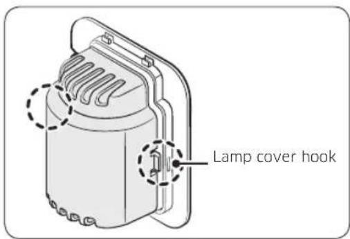 SAMSUNG RR22N385XU8 - Replacing the Bulb lamp - 1