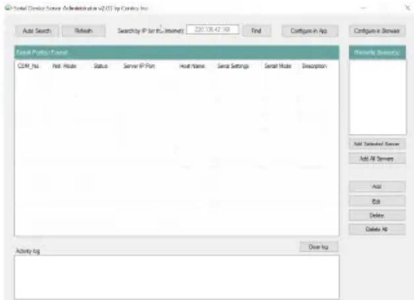 StarTech.com I43-SERIAL-ETHERNET - Use the Software to Discover the Serial Device Server - 1