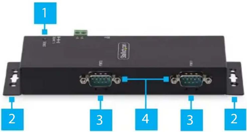 StarTech.com I23-SERIAL-ETHERNET - Product Diagram (I23-SERIAL-ETHERNET) - 1