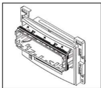 AXESS 99-3303 - DIN radio provision with driver information center (DIC) - 1